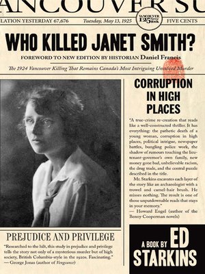 cover image of Who Killed Janet Smith?